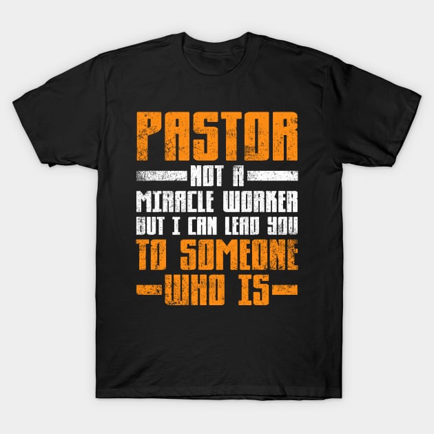 Pastor Minister T-Shirt by KAWAIITEE